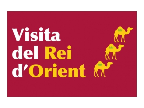 Visita del Rey Mago al Clot-Camp del Arpa