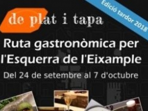 Plat i Tapa_ Ruta Gastronòmica, edició Tardor
