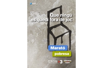 Participa en la Marató per la pobresa