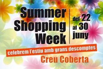 CREU COBERTA US CONVIDA AL “SUMMER SHOPPING WEEK”