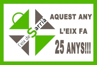 La Asociación de Comerciantes de Sarrià celebra durante este año 2012 su 25 aniversario.