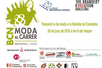La Rambla escenario de la macro pasarela de moda “Fundació Barcelona Comerç-The Brandery”