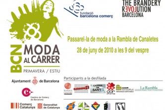 La Rambla escenari de la macro passarel•la de moda “Fundació Barcelona Comerç-The Brandery”