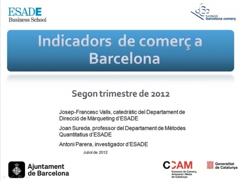 La Fundació Barcelona Comerç ha presentado un estudio sobre la reciente liberalización de horarios.