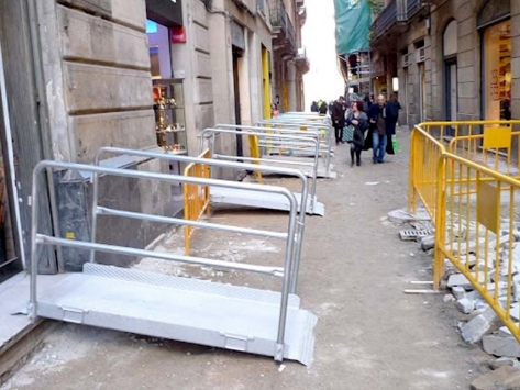 L'Ajuntament ajudarà els comerços afectats per obres de llarga durada