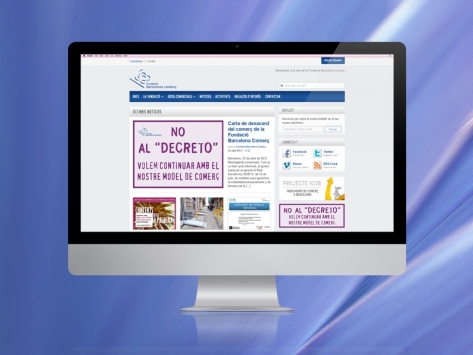 Nueva página web de la Fundació Barcelona Comerç