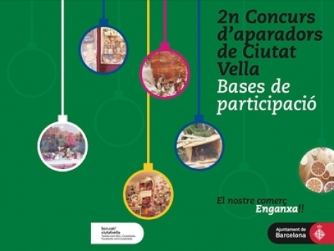 Aún no estás inscrito en el Concurso de Escaparates de Ciutat Vella?