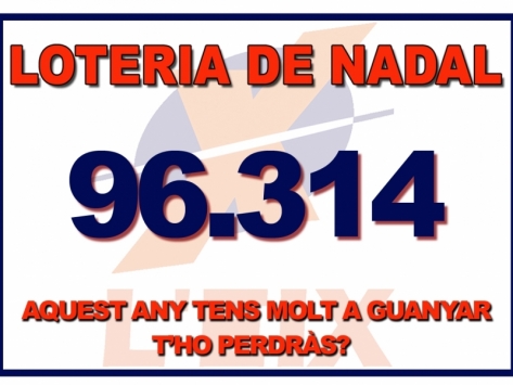 ¡Este año que no te falte la lotería!