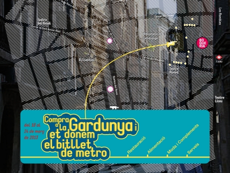 Promoció a la Gardunya
