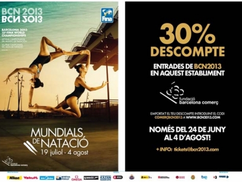 Vine a les botigues associades als Eixos Comercials i gaudeix d’un 30% de descompte en la compra de la teva entrada.