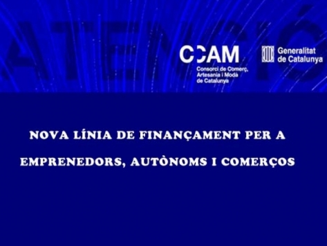 La Generalitat impulsa una línia de finançament de 20 milions per a emprenedors, autònoms i comerços