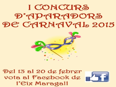 Guanyadors  I Concurs d'aparadors de Carnaval 2015
