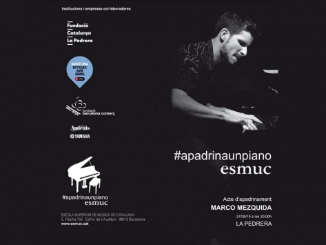 La Fundació Barcelona Comerç colabora con la campaña Apadrina un Piano impulsada por Esmuc