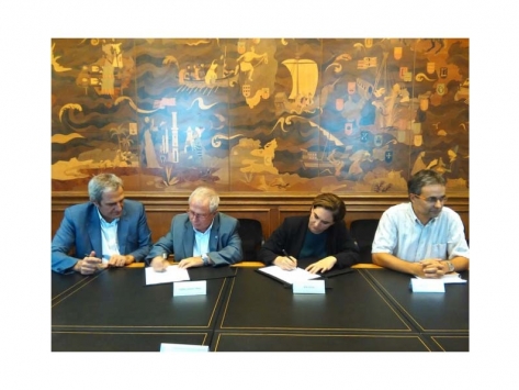 Fundació Barcelona Comerç y el Ayuntamiento de Barcelona firman un convenio para la para la promoción de los Ejes Comerciales