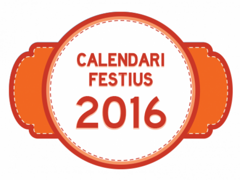 Calendari de festius 2016 a la ciutat de Barcelona