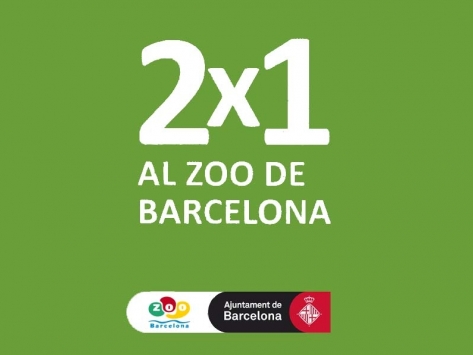 Ja podeu trobar als Eixos Comercials descomptes 2X1 per entrar al Zoo de Barcelona