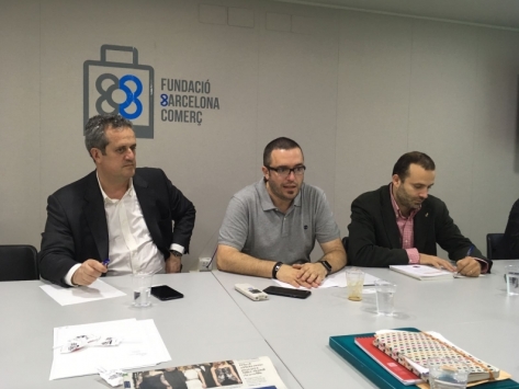 Visita de PdeCat a la seu de la Fundació