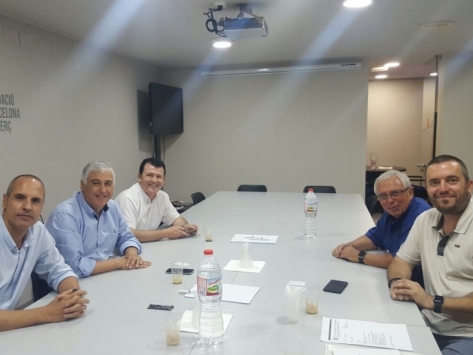 Visita nuevo Comisario Jefe de los Mossos d'Esquadra