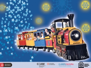 Torna a Sant Martí el trenet més nadalenc!